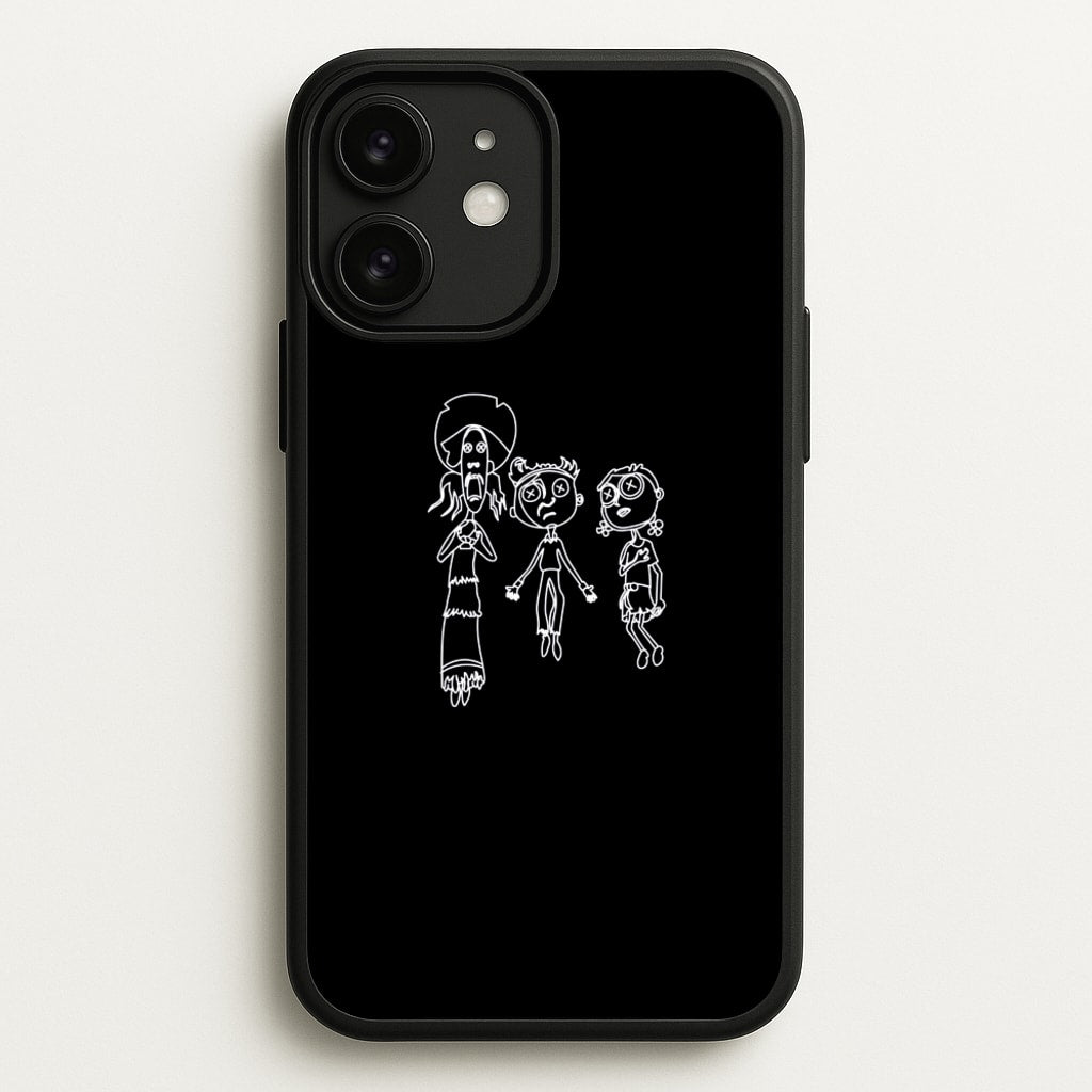 Cor Outline - Halloween Phone Case for iPhone 11