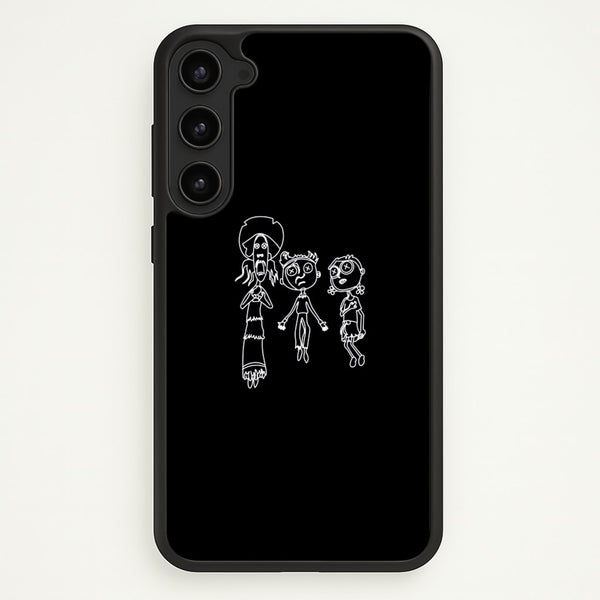 Cor Outline - Halloween Phone Case for Galaxy S23