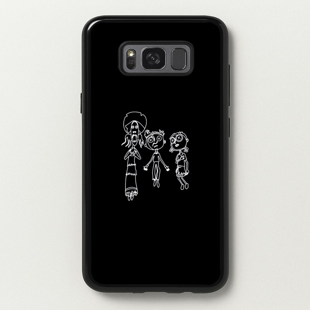 Cor Outline - Halloween Phone Case for Galaxy S8