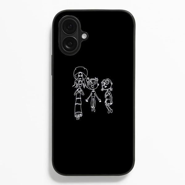 Cor Outline - Halloween Phone Case for iPhone 16 Plus