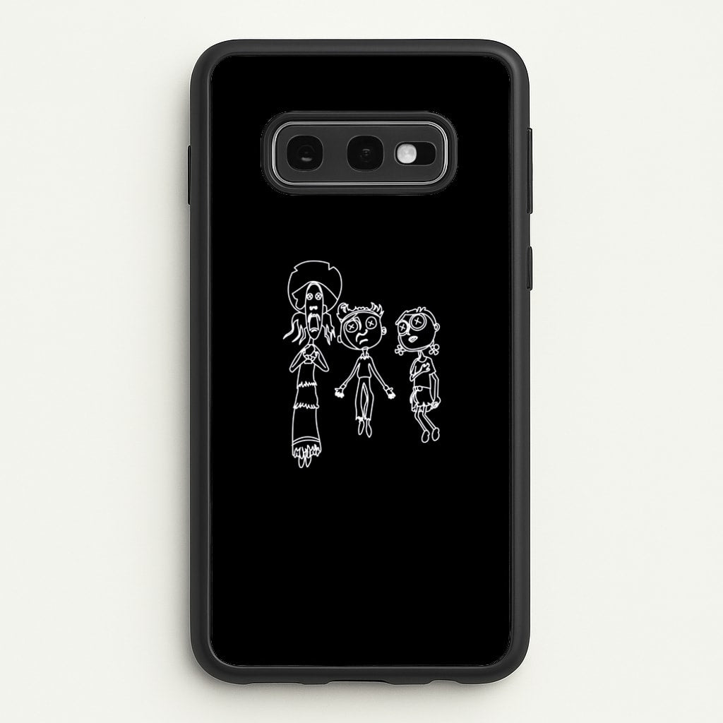 Cor Outline - Halloween Phone Case for Galaxy S10e