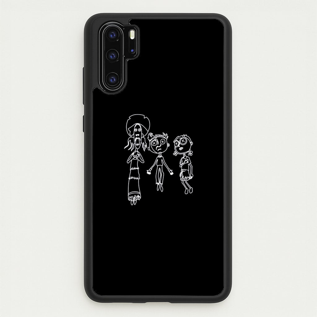 Cor Outline - Halloween Phone Case for Huawei P30 Pro