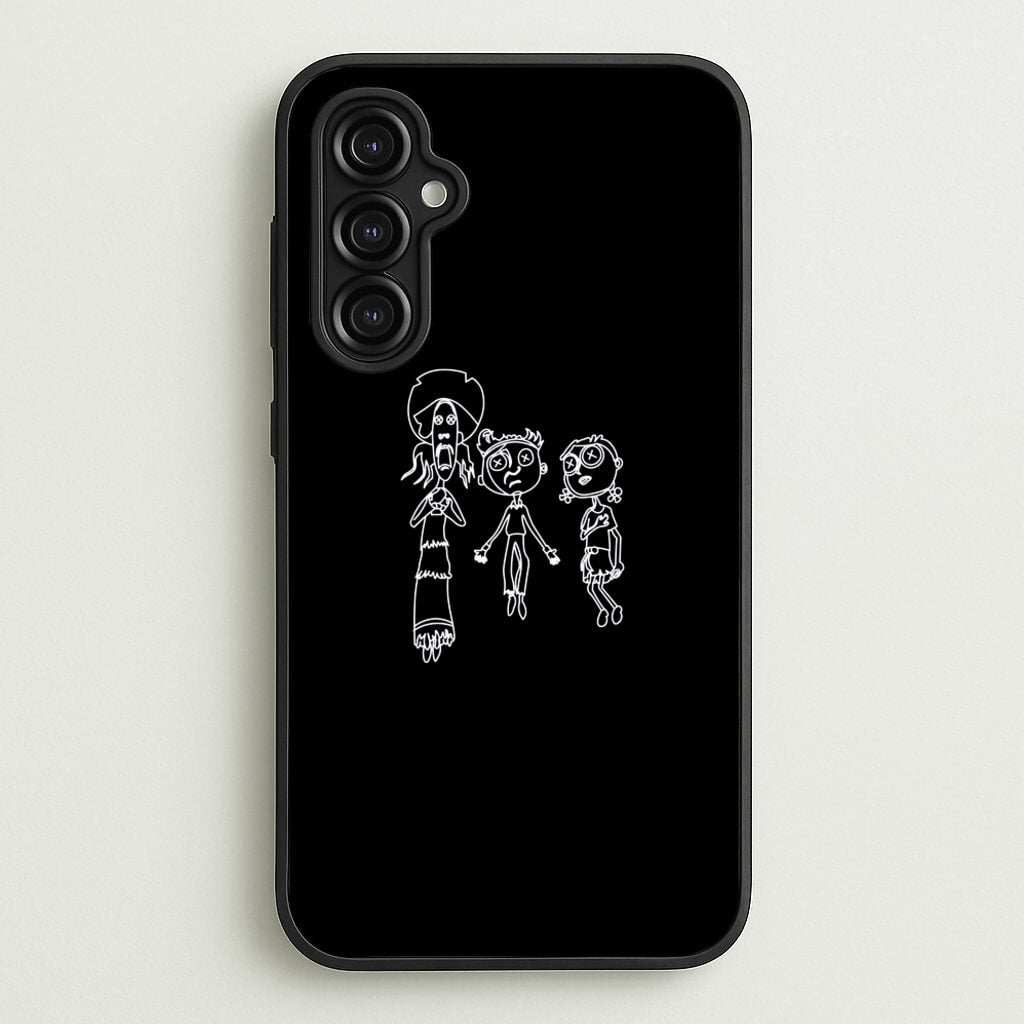 Cor Outline - Halloween Phone Case for Galaxy A14