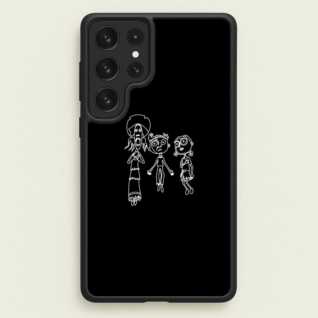 Cor Outline - Halloween Phone Case for Galaxy S22 Ultra