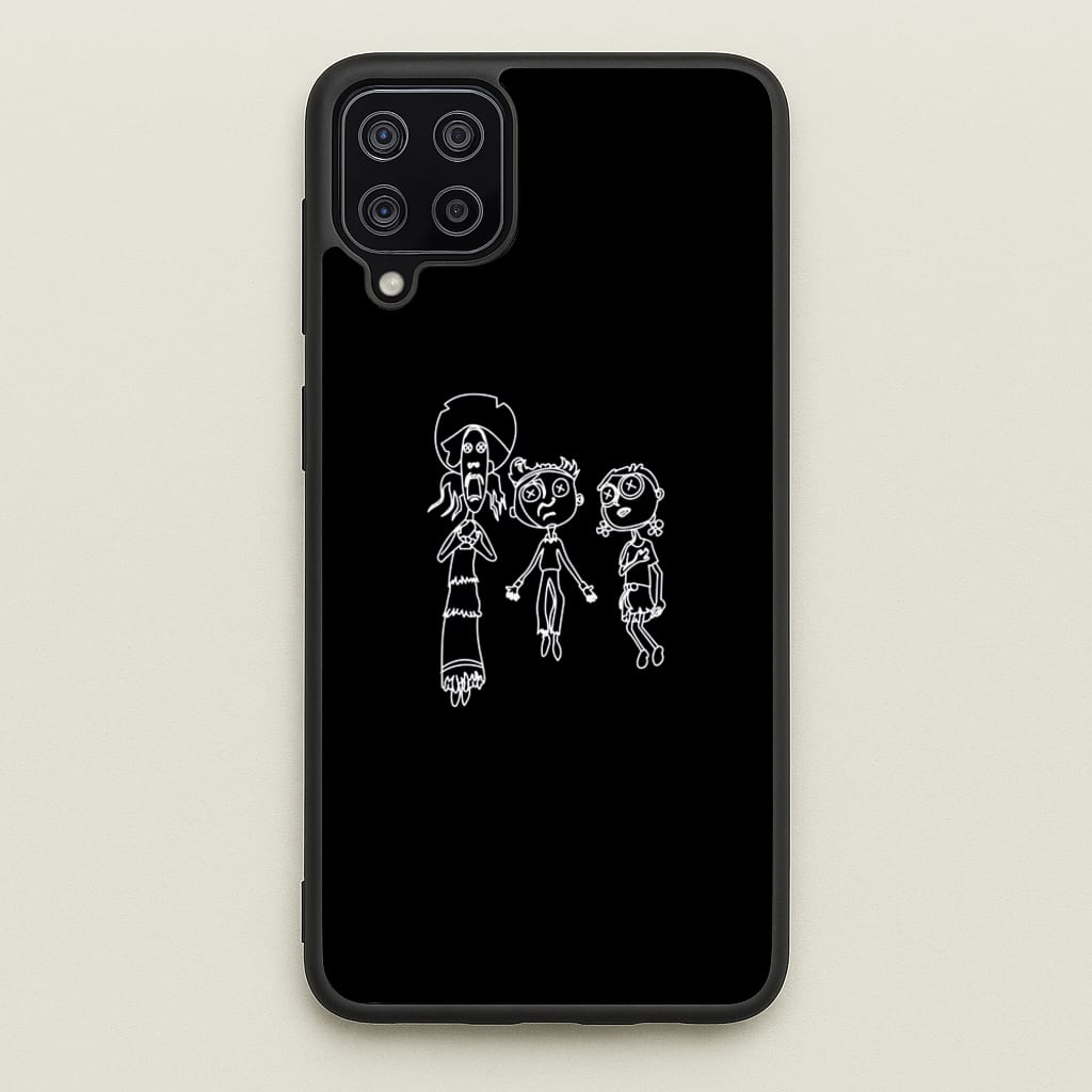 Cor Outline - Halloween Phone Case for Galaxy A12