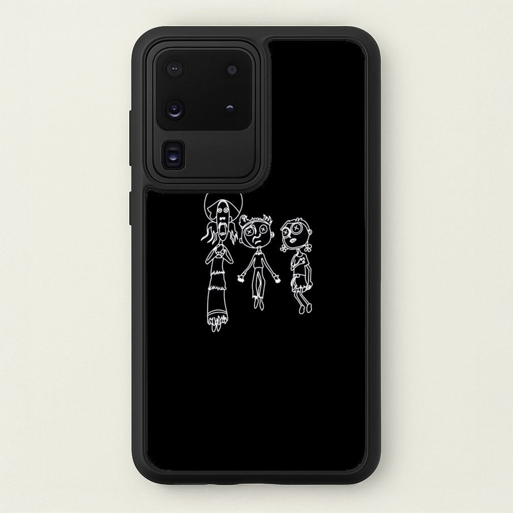 Cor Outline - Halloween Phone Case for Galaxy S20 Ultra