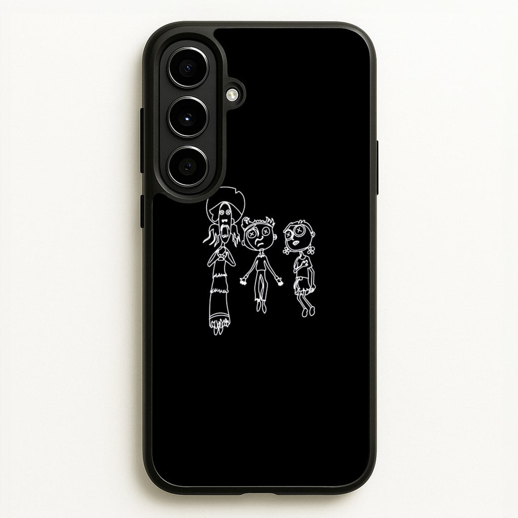 Cor Outline - Halloween Phone Case for Galaxy A56