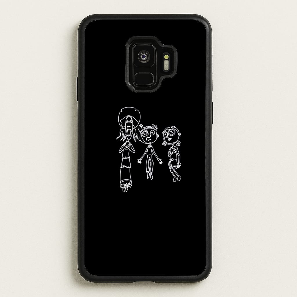 Cor Outline - Halloween Phone Case for Galaxy S9