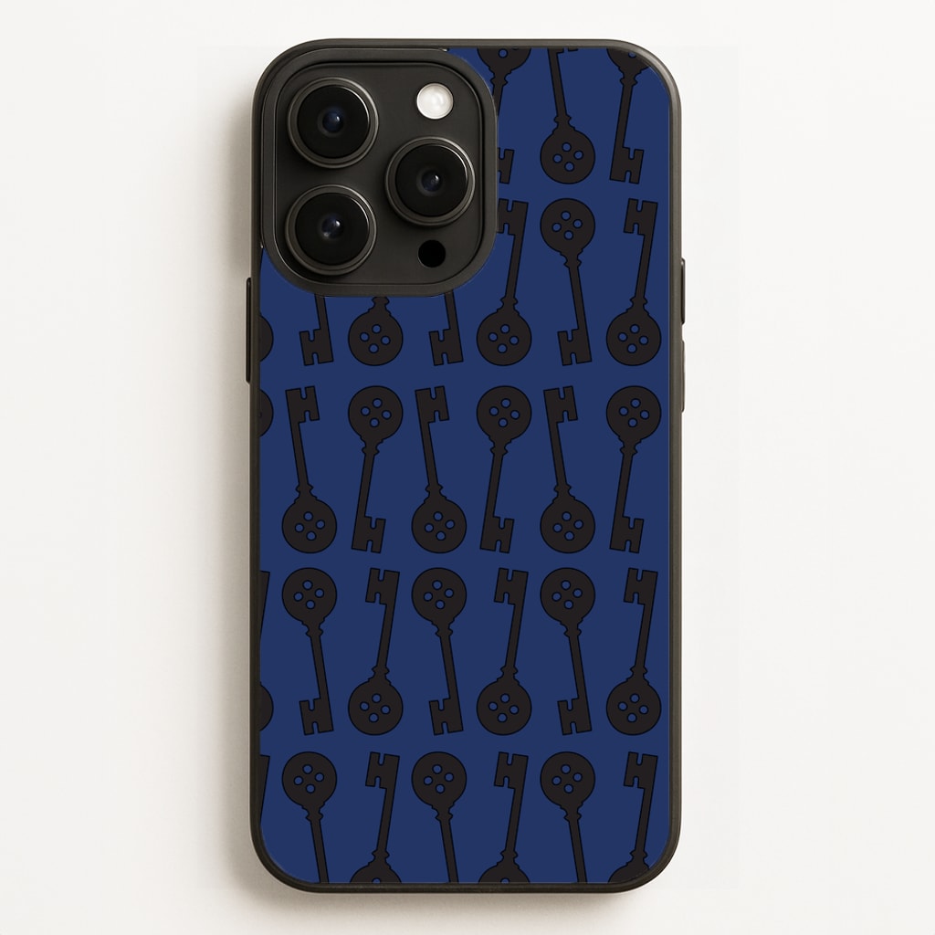Key Pattern - Halloween Phone Case for iPhone 16 Pro Max