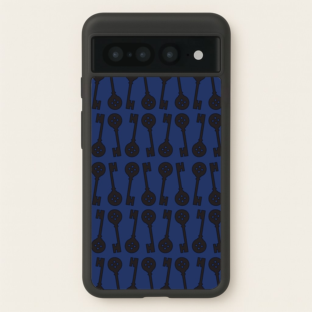 Key Pattern - Halloween Phone Case for Google Pixel 7 Pro