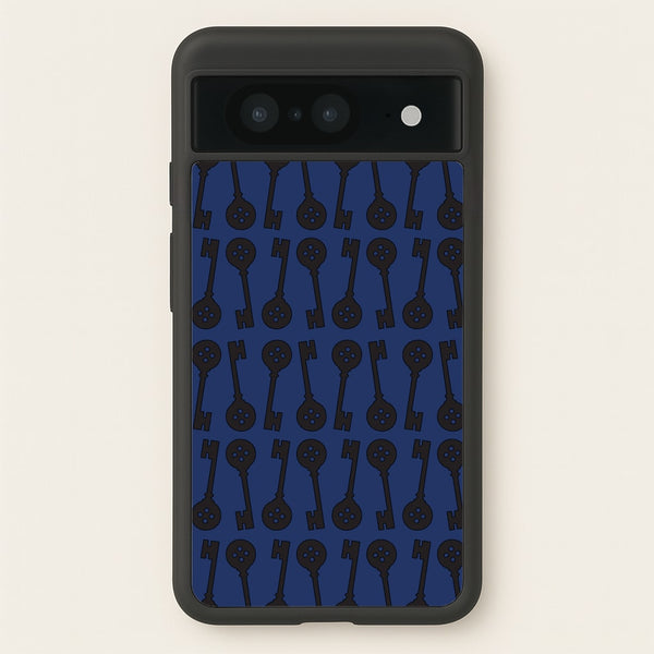 Key Pattern - Halloween Phone Case for Google Pixel 8