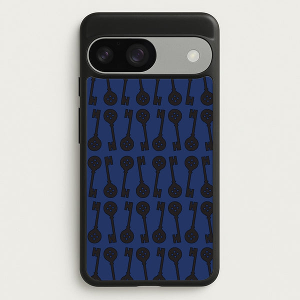 Key Pattern - Halloween Phone Case for Google Pixel 9 / 9 Pro