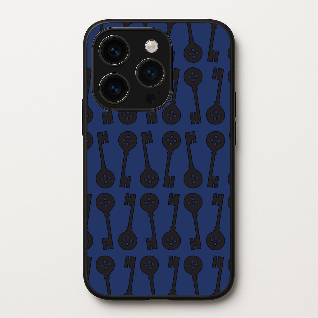 Key Pattern - Halloween Phone Case for iPhone 14 Pro