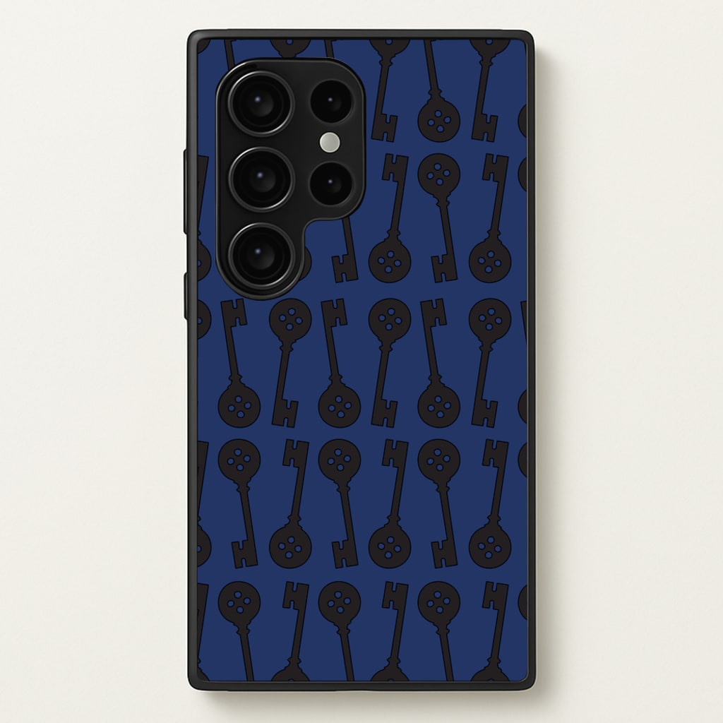 Key Pattern - Halloween Phone Case for Galaxy S24 Ultra