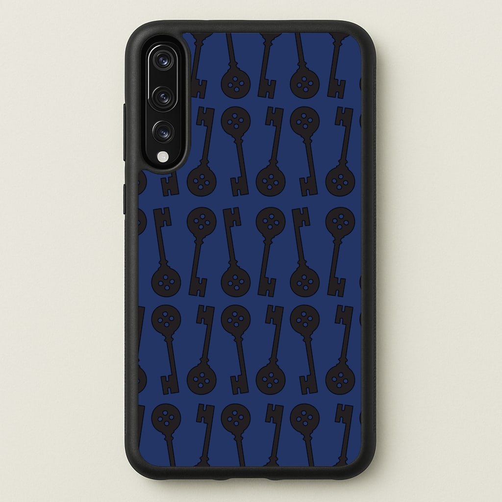 Key Pattern - Halloween Phone Case for Huawei P20 Pro