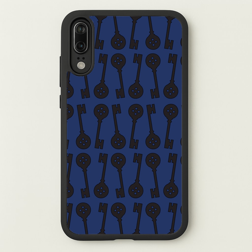Key Pattern - Halloween Phone Case for Huawei P20