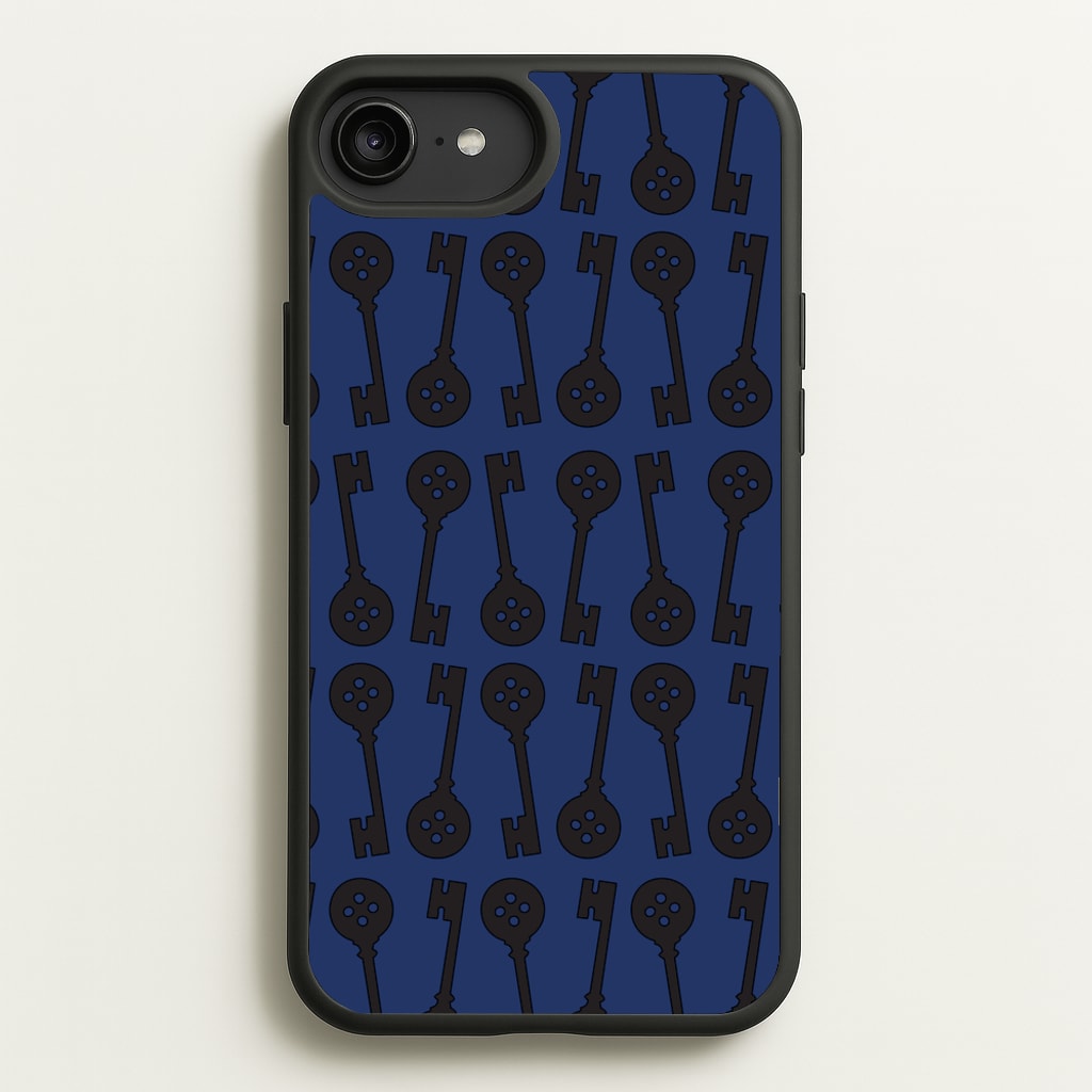 Key Pattern - Halloween Phone Case for iPhone 6 Plus / 7 Plus / 8 Plus