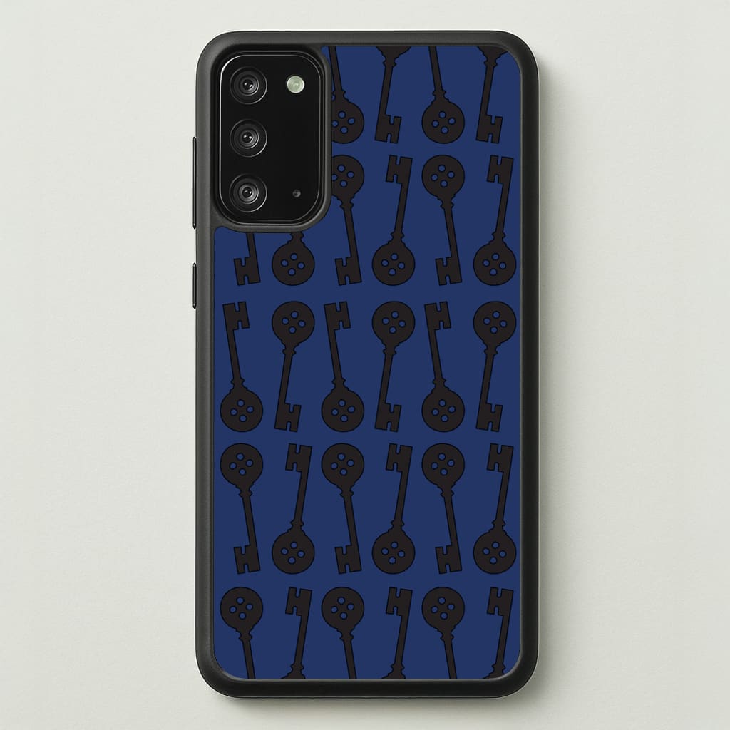 Key Pattern - Halloween Phone Case for Galaxy Note 20