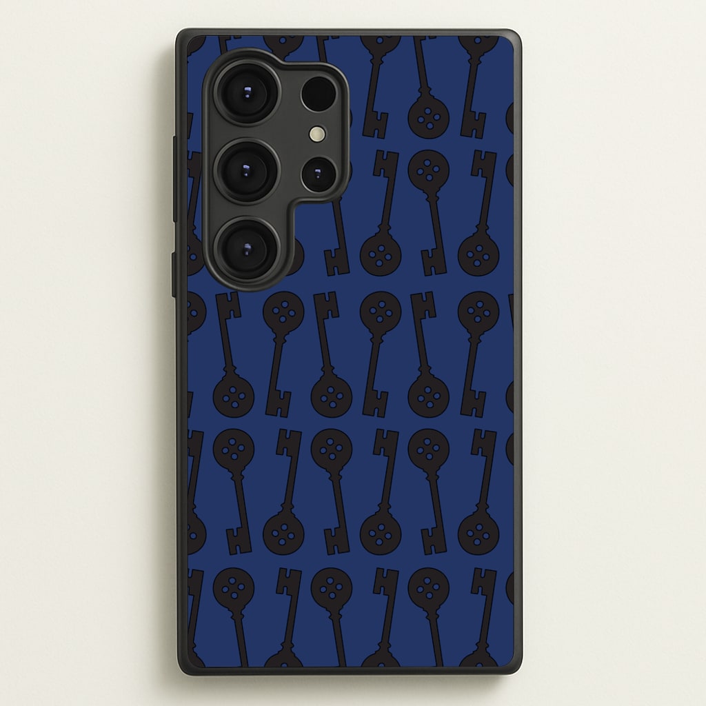 Key Pattern - Halloween Phone Case for Galaxy S25 Ultra