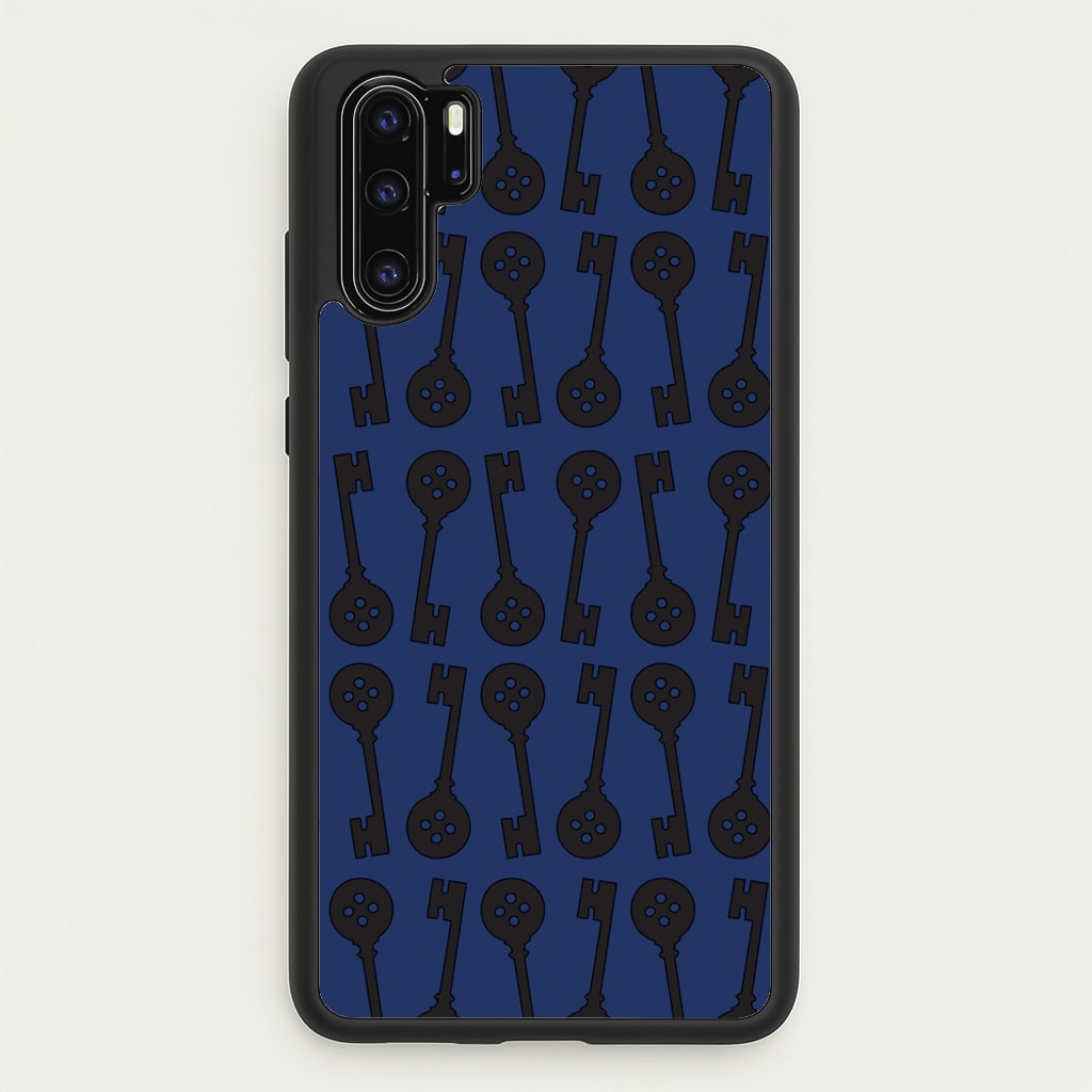 Key Pattern - Halloween Phone Case for Huawei P30 Pro