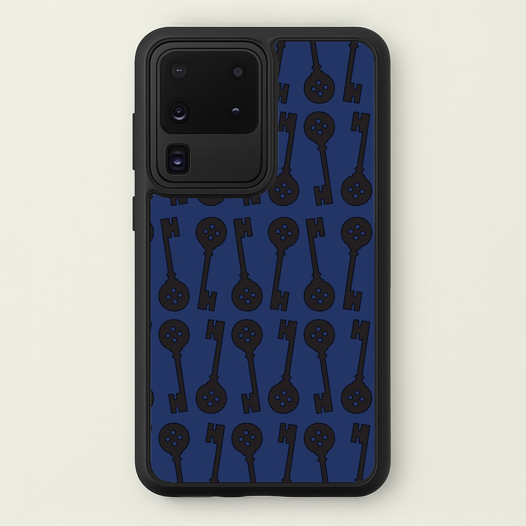 Key Pattern - Halloween Phone Case for Galaxy S20 Ultra