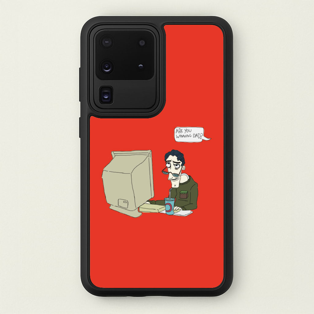 Are You Winning Dad - Halloween Phone Case for Galaxy S20 Ultra
