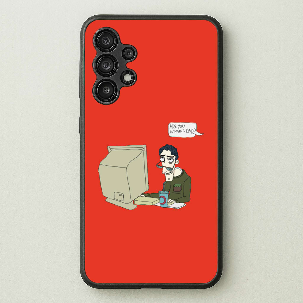 Are You Winning Dad - Halloween Phone Case for Galaxy A13