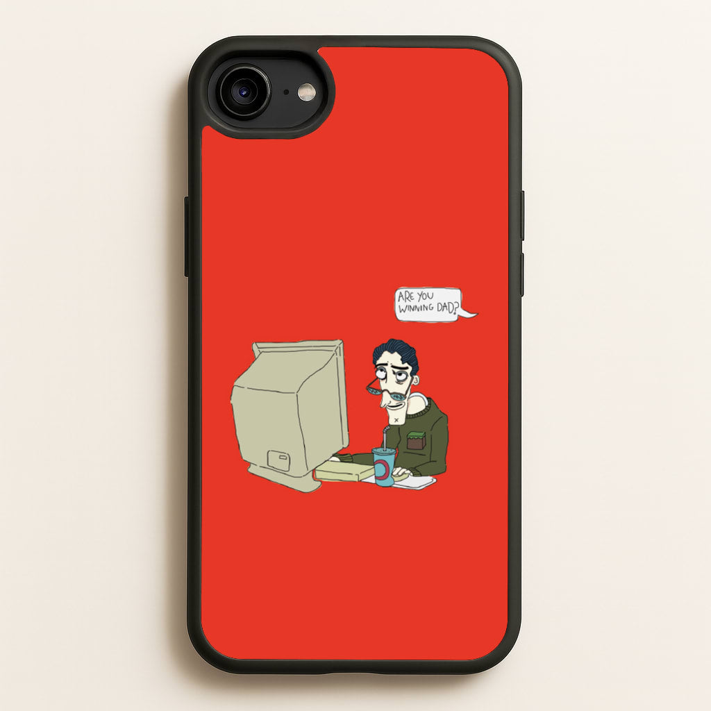 Are You Winning Dad - Halloween Phone Case for iPhone 6 / 7 / 8 / SE