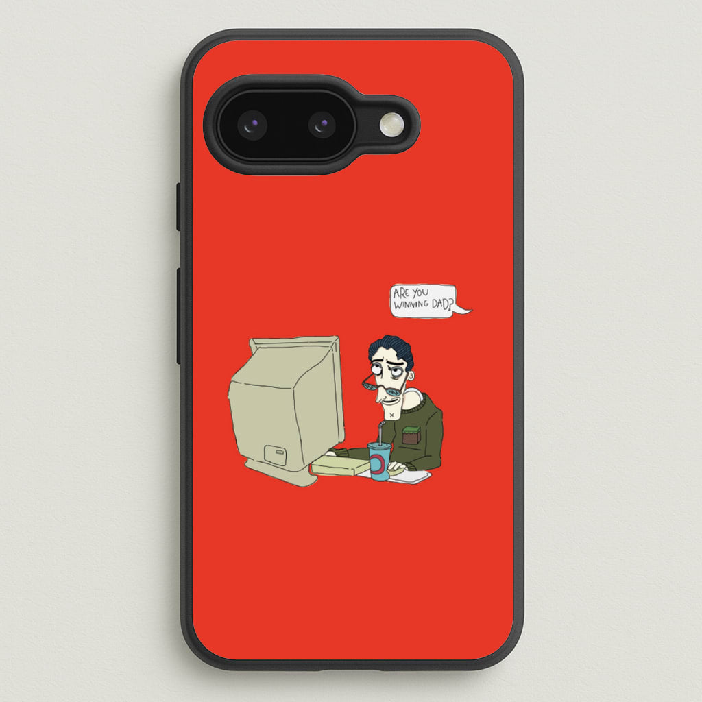 Are You Winning Dad - Halloween Phone Case for Google Pixel 9a
