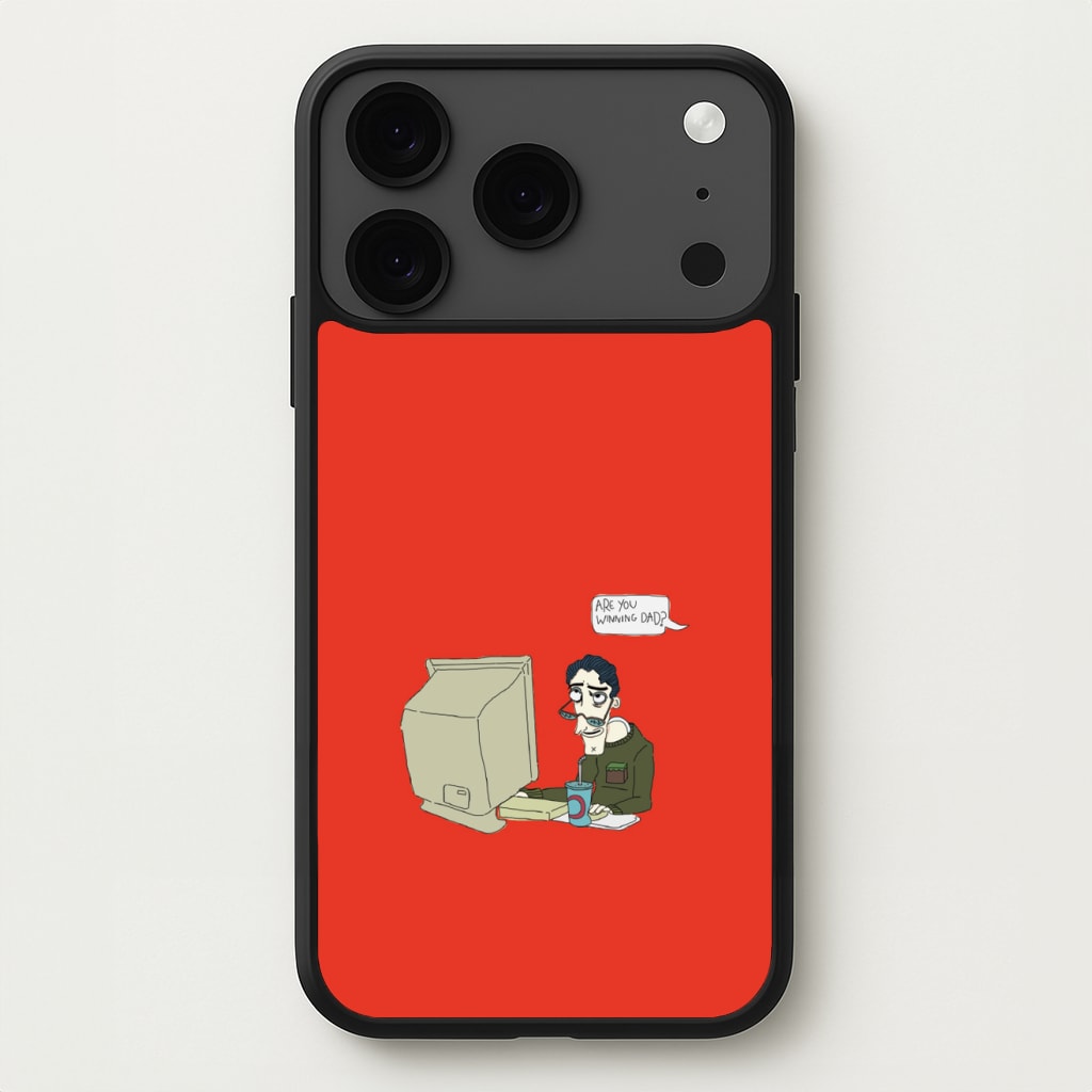Are You Winning Dad Phone Case for iPhone 17 Pro Max