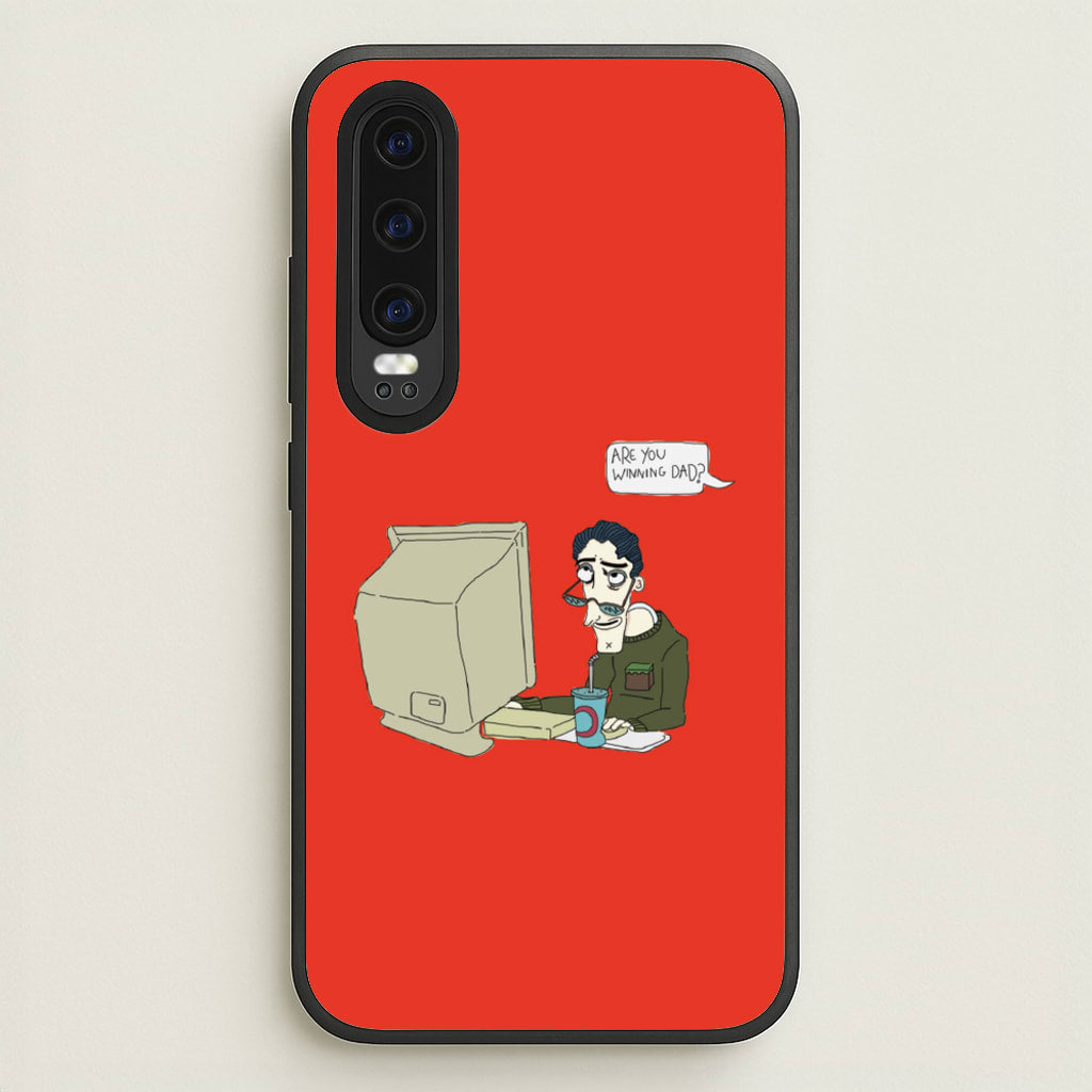 Are You Winning Dad - Halloween Phone Case for Huawei P30