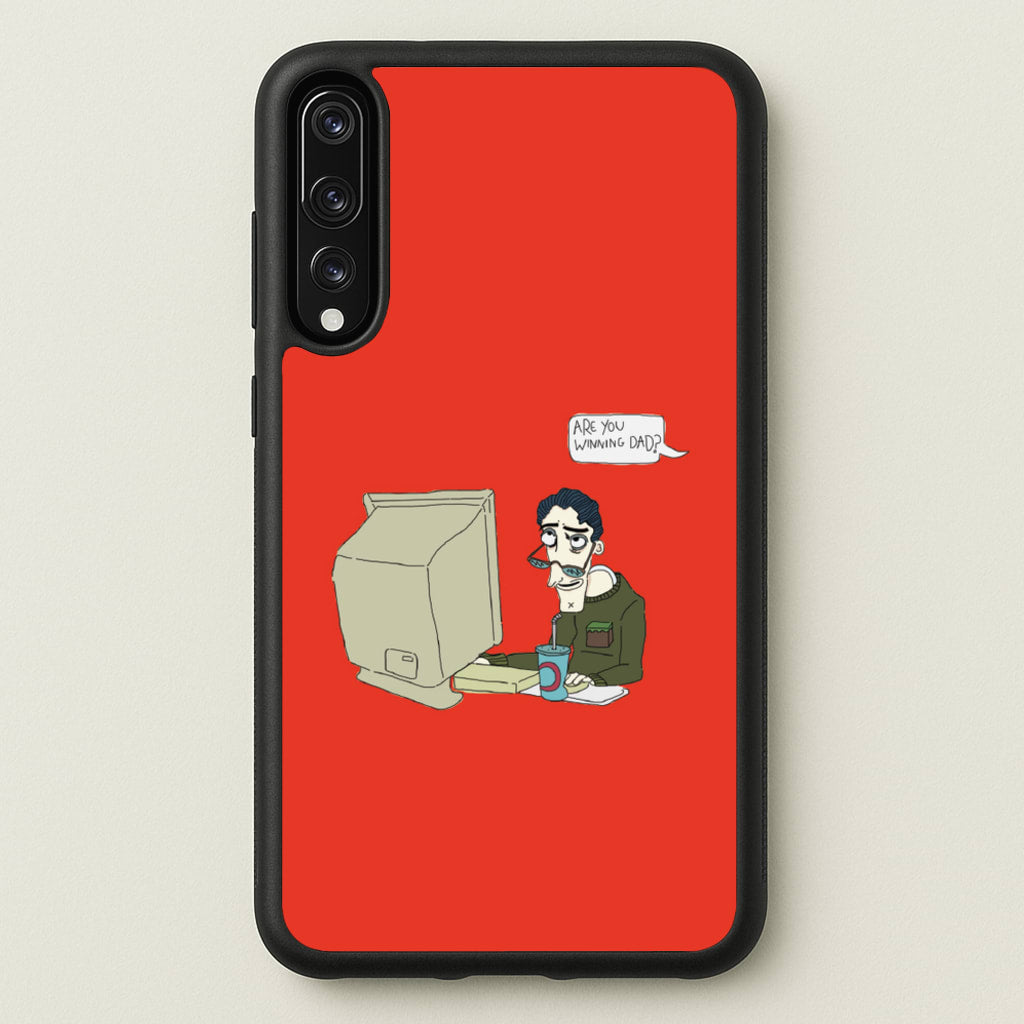Are You Winning Dad - Halloween Phone Case for Huawei P20 Pro