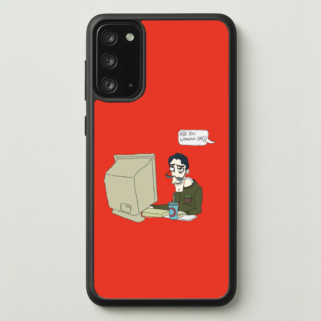 Are You Winning Dad - Halloween Phone Case for Galaxy Note 20