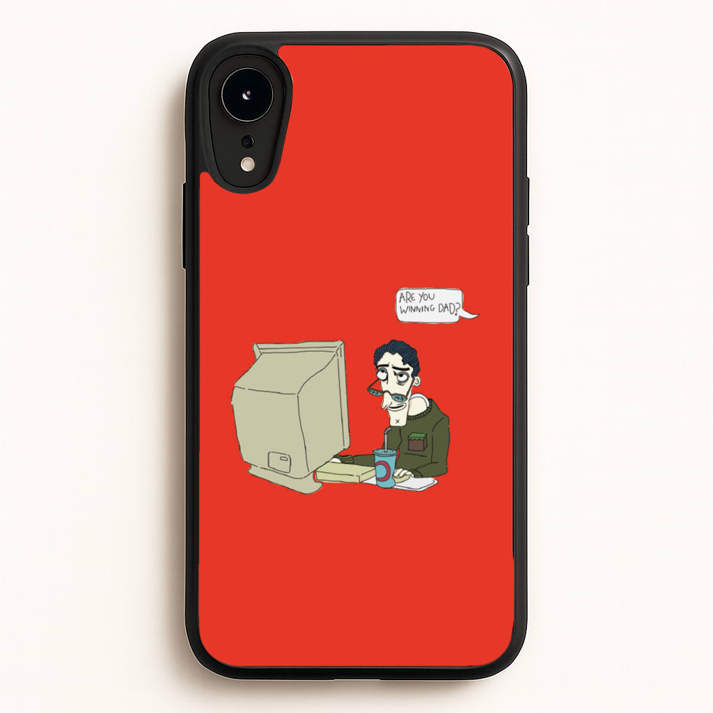 Are You Winning Dad - Halloween Phone Case for iPhone XR