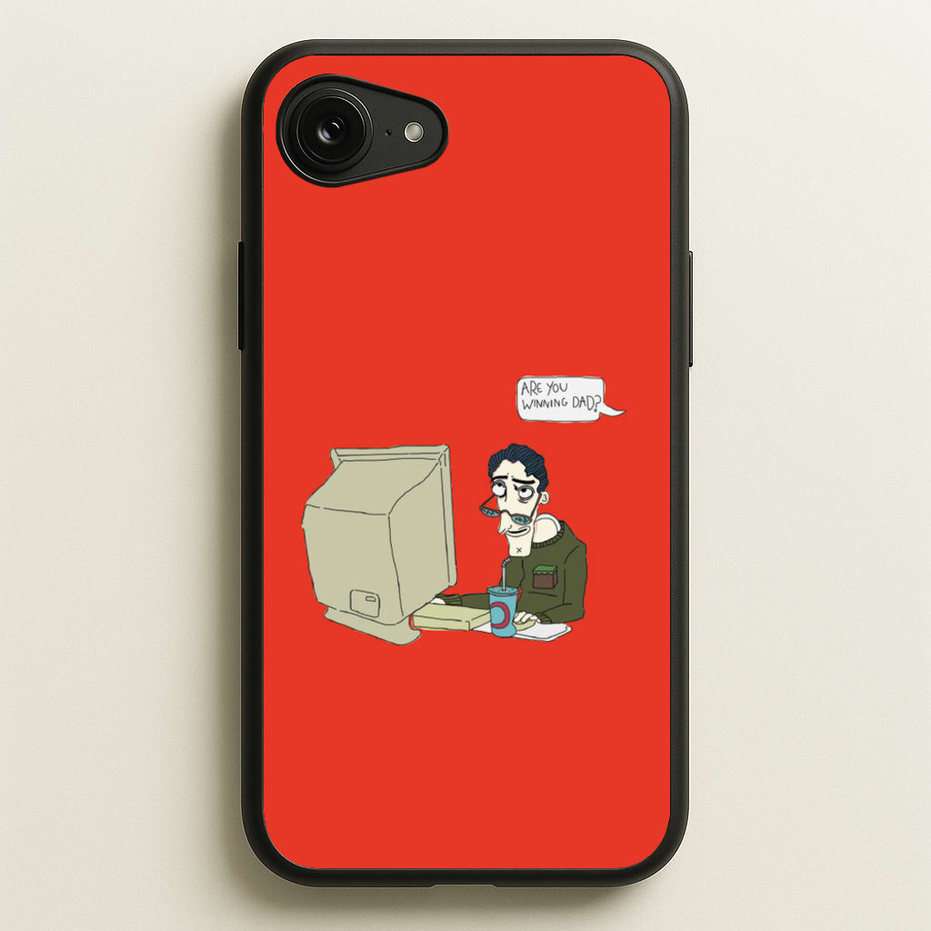 Are You Winning Dad - Halloween Phone Case for iPhone 16e