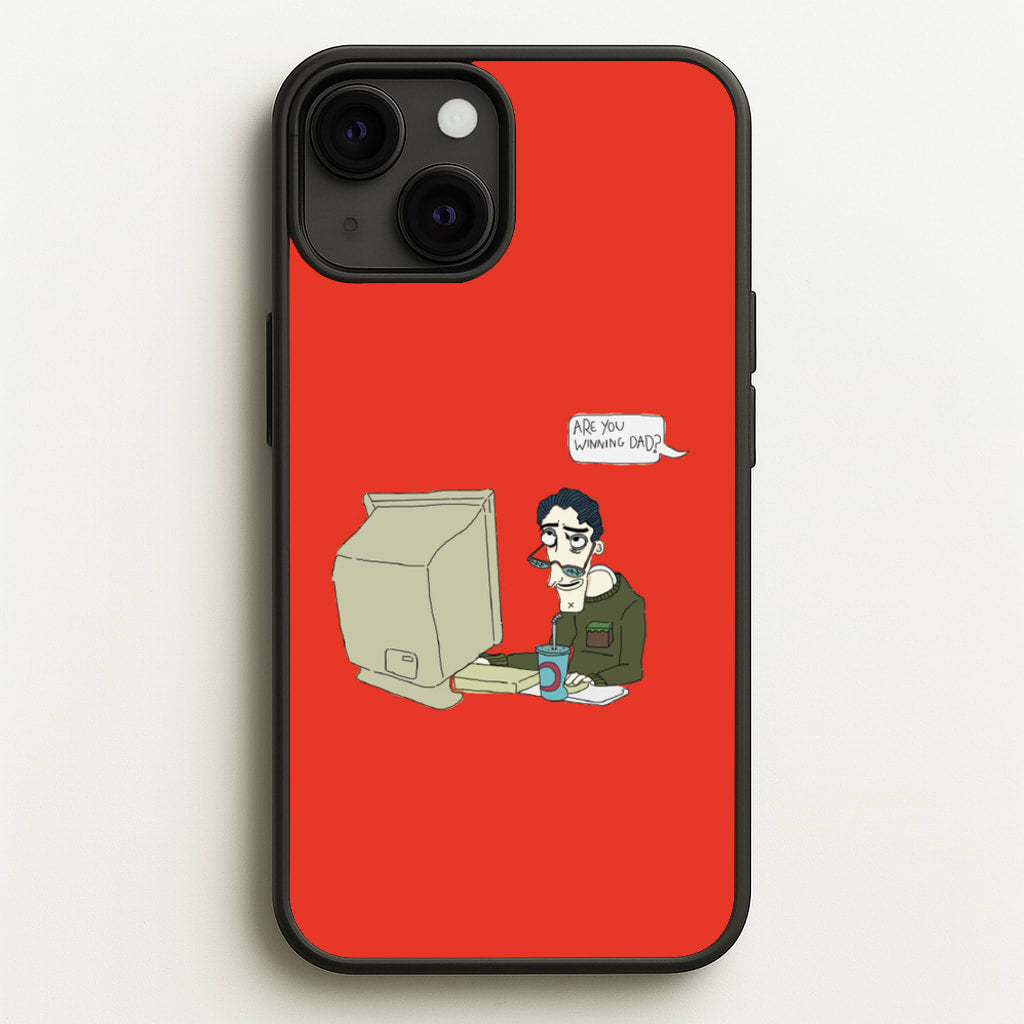 Are You Winning Dad - Halloween Phone Case for iPhone 13