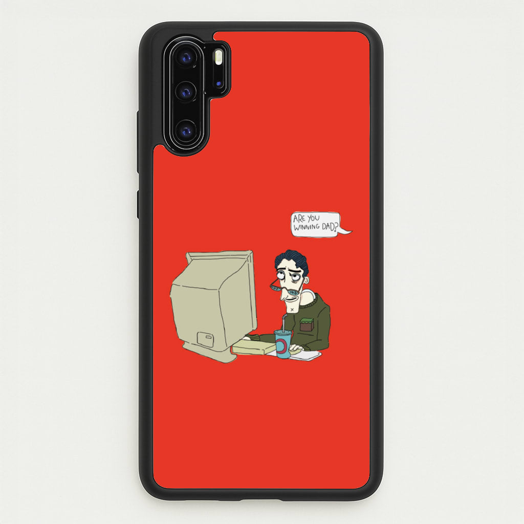 Are You Winning Dad - Halloween Phone Case for Huawei P30 Pro