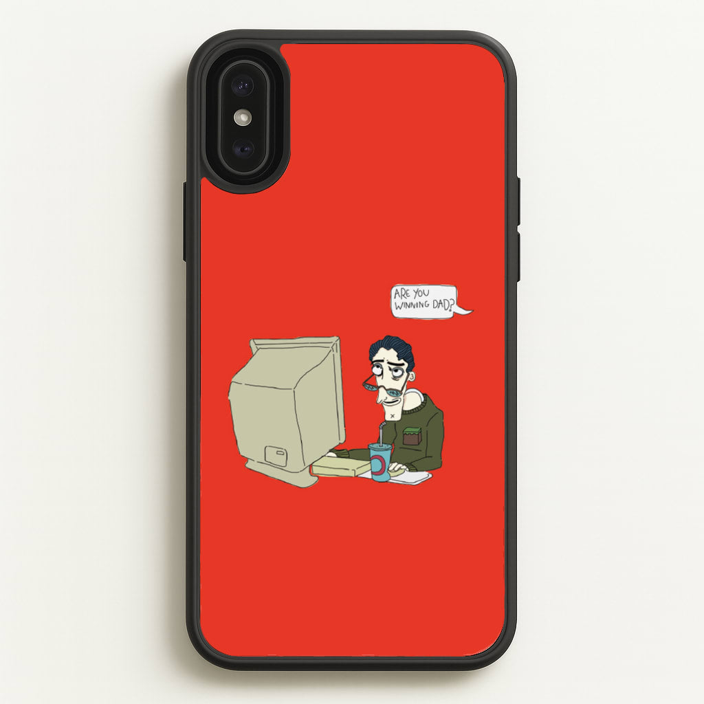 Are You Winning Dad - Halloween Phone Case for iPhone XS Max