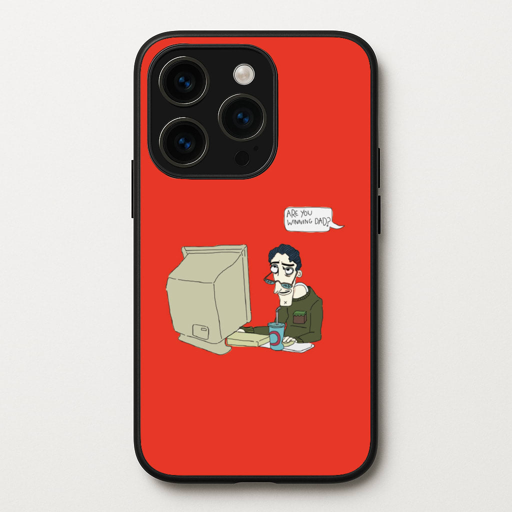 Are You Winning Dad - Halloween Phone Case for iPhone 15 Pro