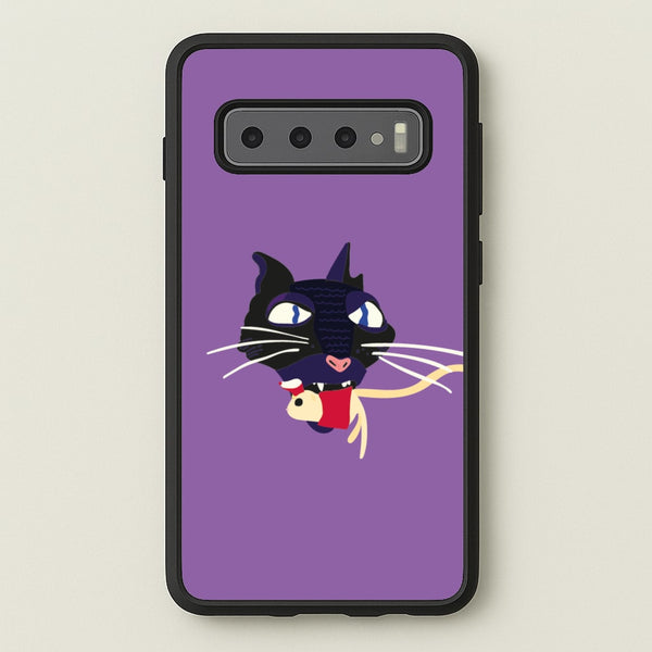 Mouse Eating - Halloween Phone Case for Galaxy S10 Plus