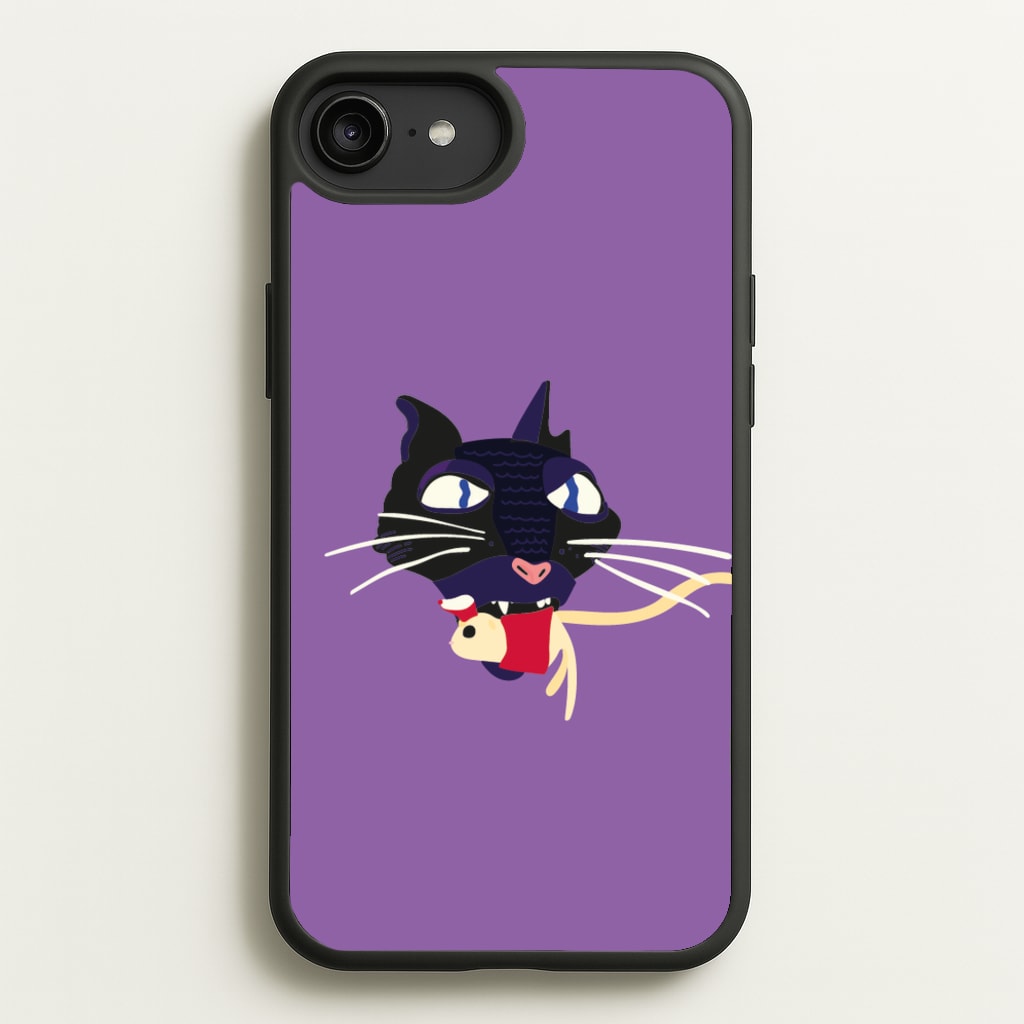 Mouse Eating - Halloween Phone Case for iPhone 6 Plus / 7 Plus / 8 Plus