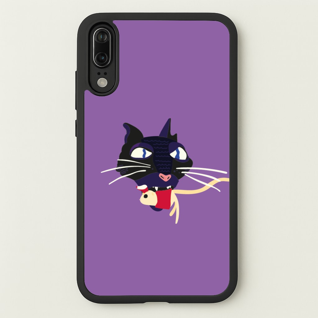 Mouse Eating - Halloween Phone Case for Huawei P20