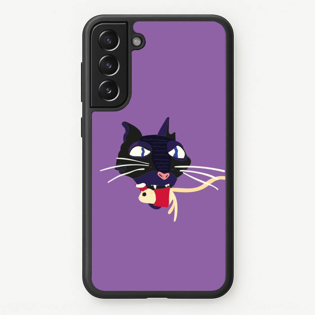 Mouse Eating - Halloween Phone Case for Galaxy S22