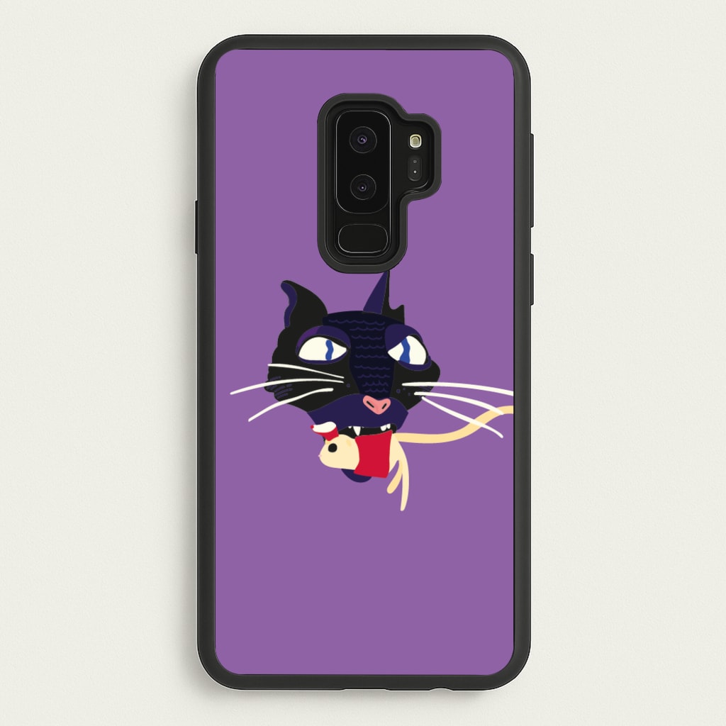 Mouse Eating - Halloween Phone Case for Galaxy S9 Plus