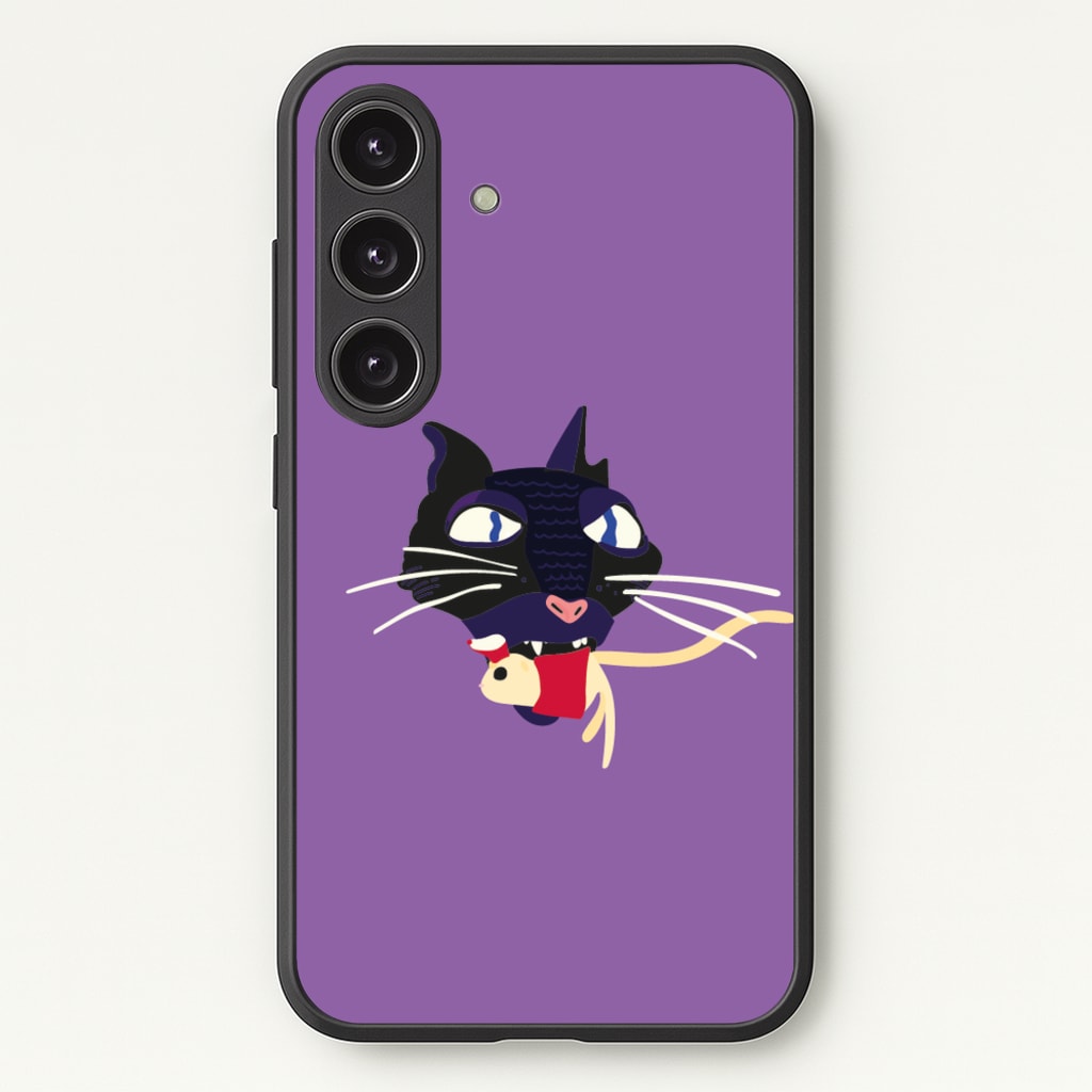 Mouse Eating - Halloween Phone Case for Galaxy S24