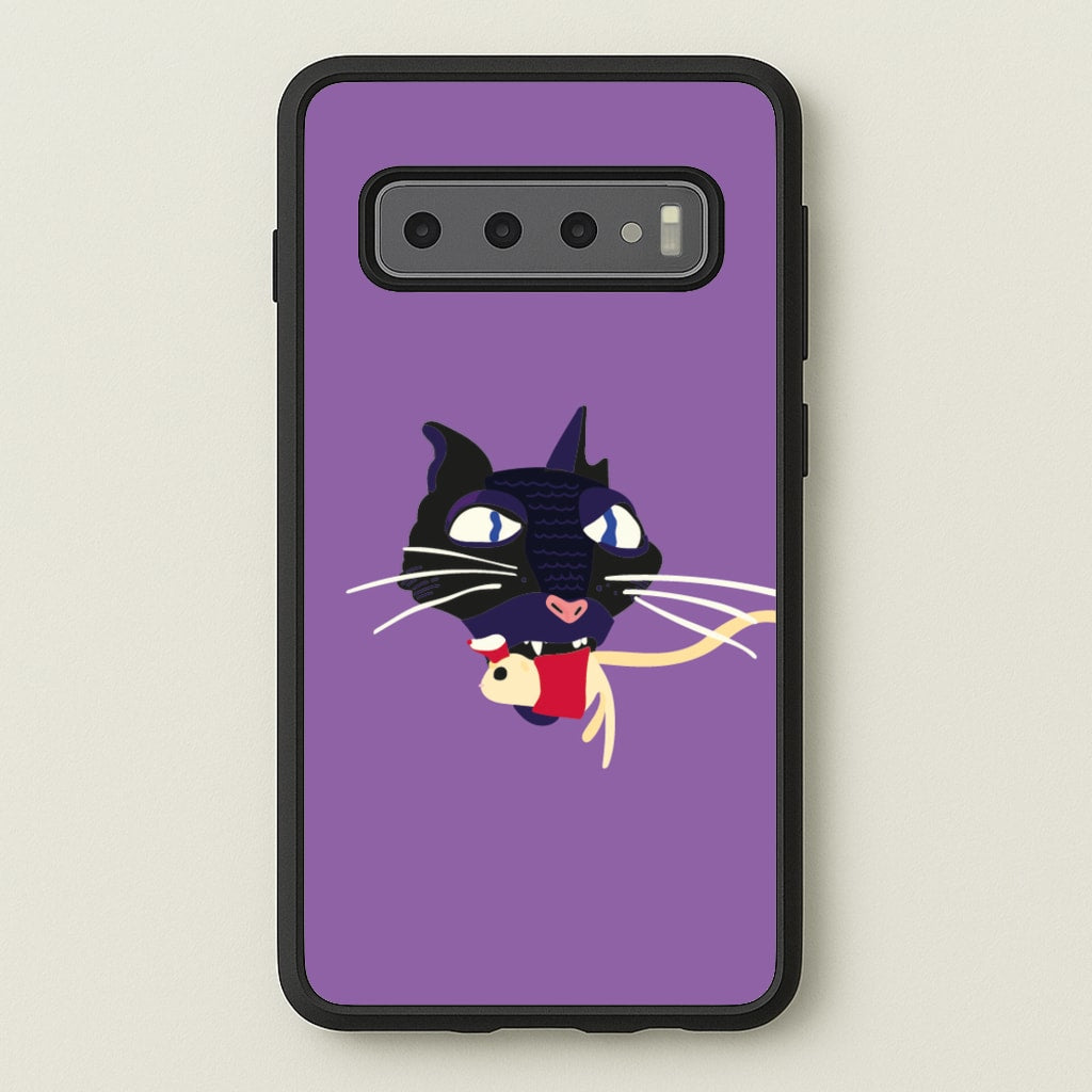 Mouse Eating - Halloween Phone Case for Galaxy S10