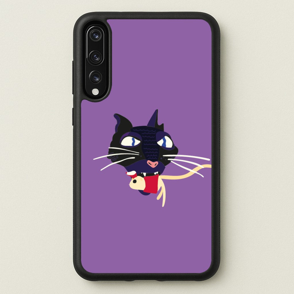 Mouse Eating - Halloween Phone Case for Huawei P20 Pro