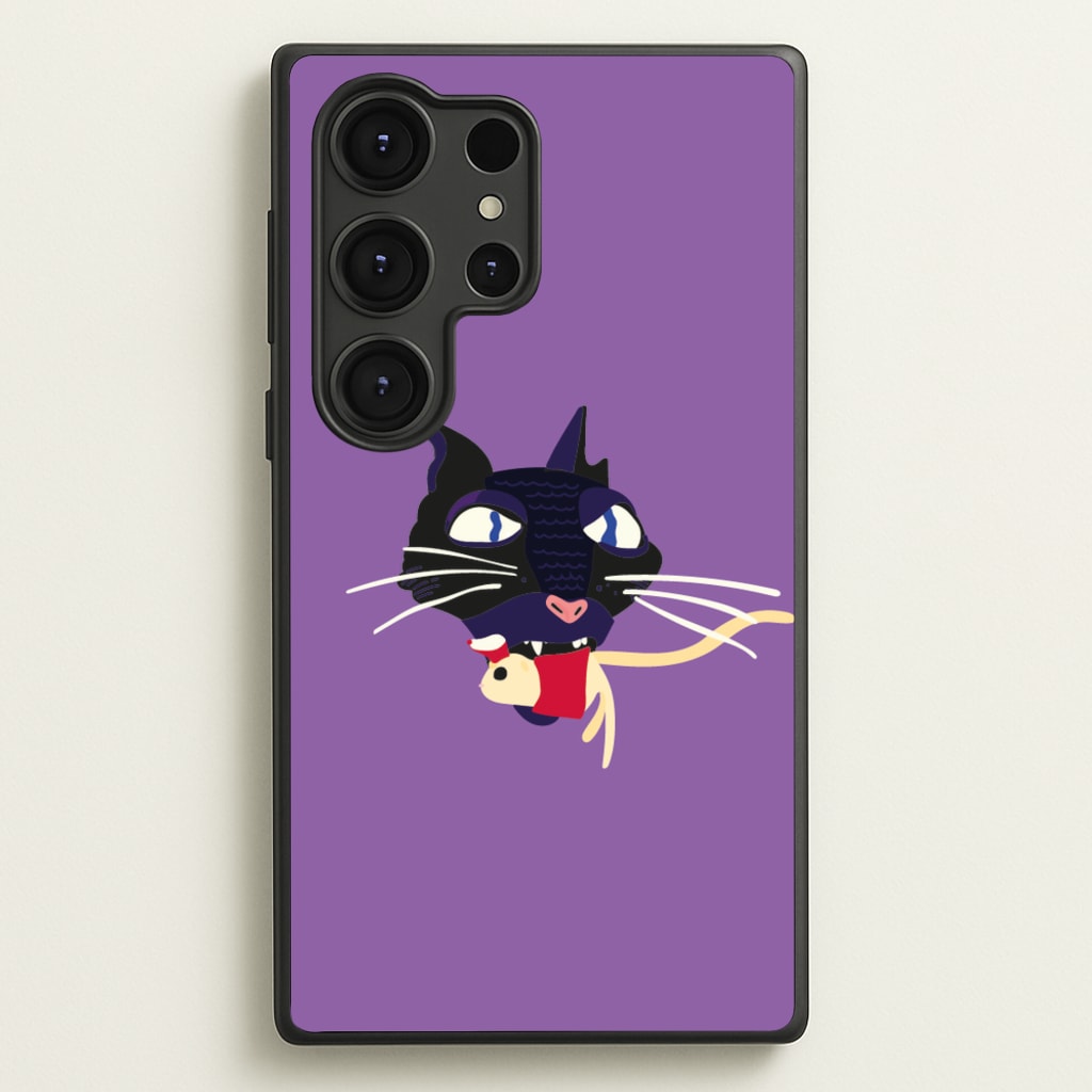 Mouse Eating - Halloween Phone Case for Galaxy S25 Ultra