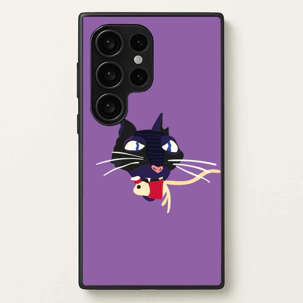 Mouse Eating - Halloween Phone Case for Galaxy S24 Ultra