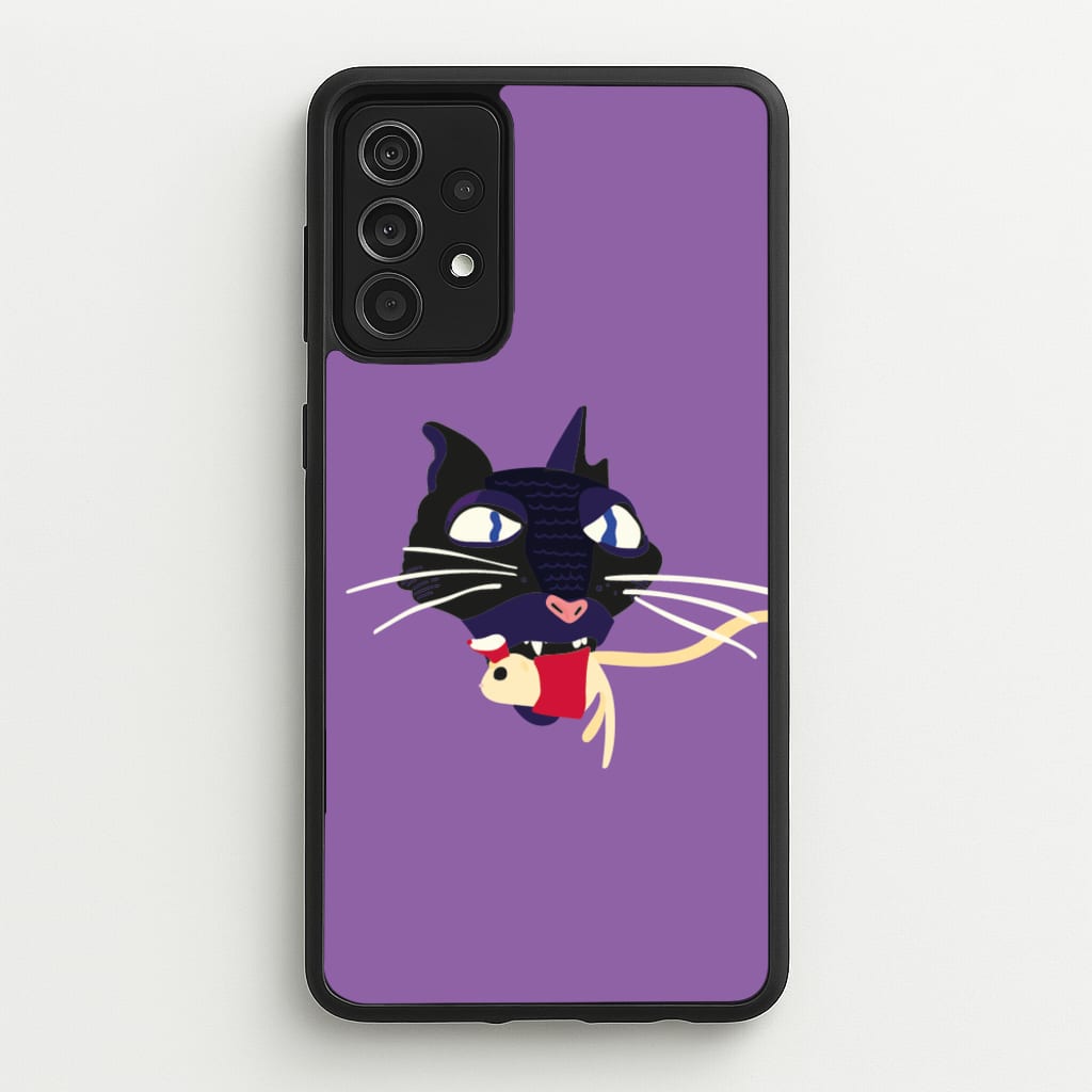Mouse Eating - Halloween Phone Case for Galaxy A52 / A52s
